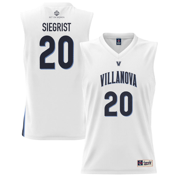 Madison Siegrist Villanova Wildcats Lightweight Basketball Alumni Jersey - White