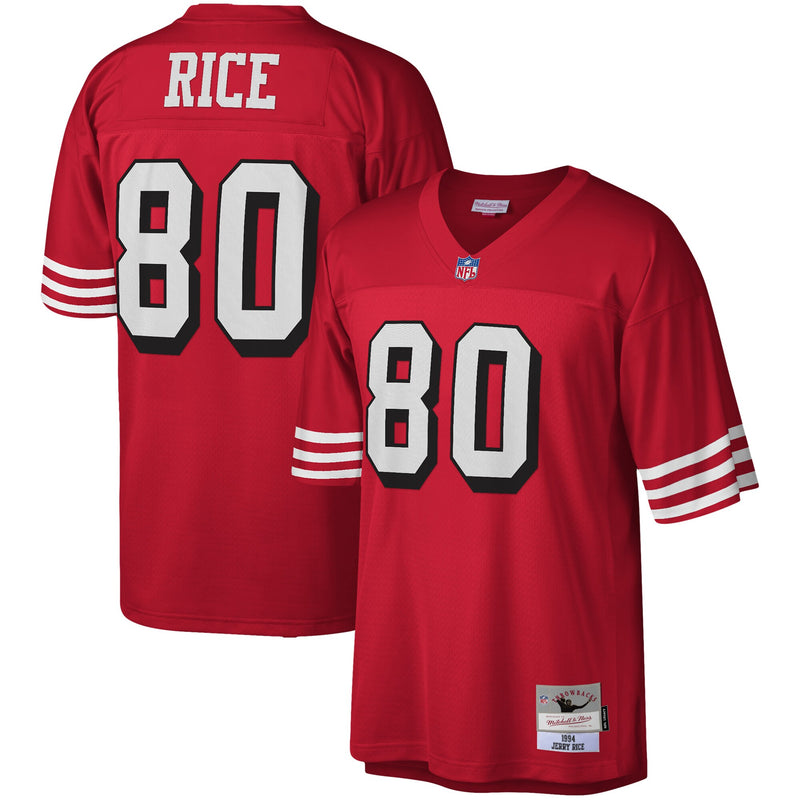 San Francisco 49ers Jerry Rice Scarlet Legacy Replica Jersey