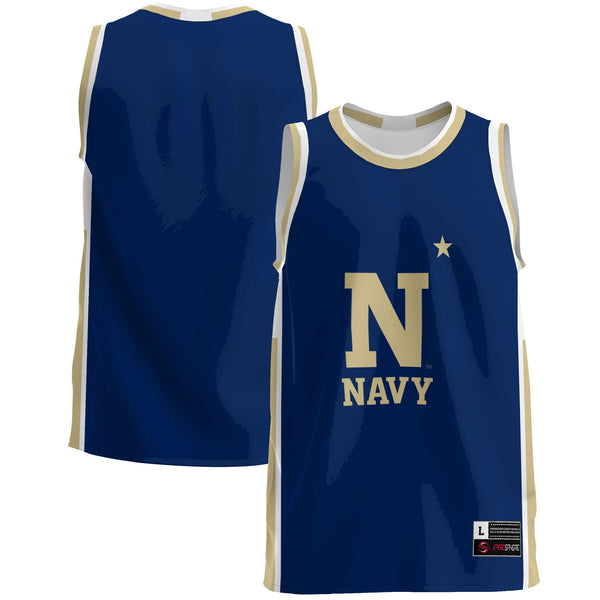 Navy Midshipmen Lightweight Basketball Jersey - Blue