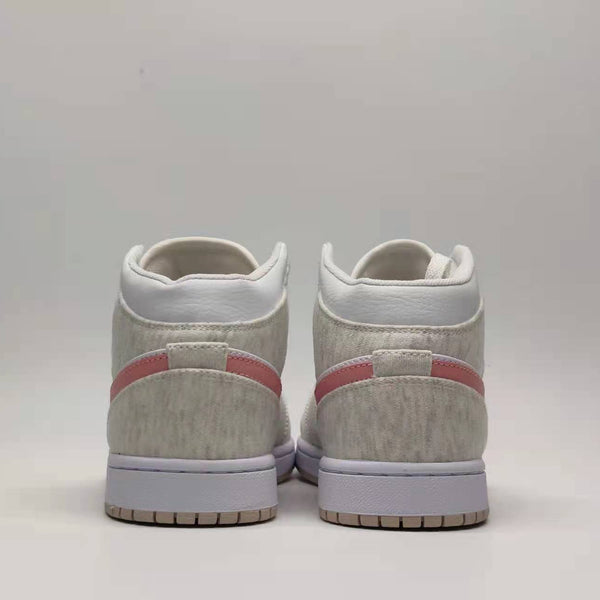 Low Top Sneakers, White Pink Gray Colorway, Lace Up Design, Casual Gift for Sneaker Fans