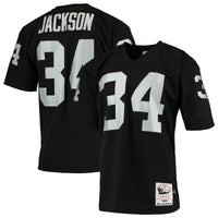 Las Vegas Raiders 1990 Bo Jackson Black Authentic Throwback Retired Player Jersey