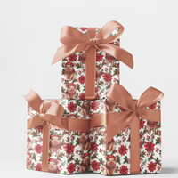 Adorable Winter Pig Holiday Gift Wrap, Christmas Piglet Wrapping Paper, Farmhouse Xmas Wrapping Paper Roll