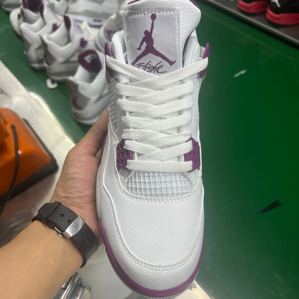 Sneakers, White Burgundy Colorway, Lace Up Design, Casual Gift for Sneaker Fans
