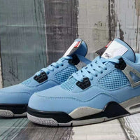 Sneakers, Blue Colorway, Lace Up Design, Casual Gift for Sneaker Fans