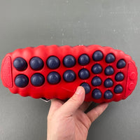 Slides, Red Colorway, Slip On Design, Casual Gift for Shoe Lovers