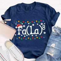 Christmas Lights Snowflakes Shirt, Math Teacher Christmas T-Shirt, Humorous Math Teacher Holiday Tee, Math Educator Xmas Graphic Tee Shirt