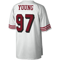San Francisco 49ers Bryant Young White Legacy Replica Jersey