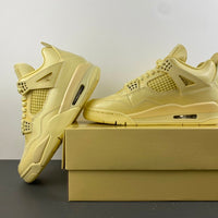 Retro Mid Top Sneakers, Yellow Colorway, Lace Up Design, Casual Gift for Sneaker Fans