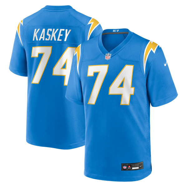 Los Angeles Chargers Matt Kaskey Powder Blue Team Game Jersey