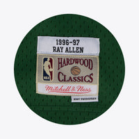 Milwaukee Bucks Ray Allen 1996 Hardwood Classics Alternate Swingman Jersey - Dark Green