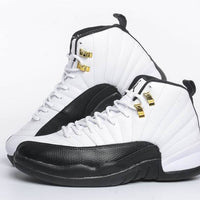 Sneakers, White Black Colorway, Lace Up Design, Casual Gift for Sneaker Fans
