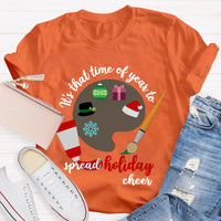Tis the Season Festive Shirt, Holiday Cheer Christmas T-Shirt, Winter Holiday Graphic Tee, Adorable Christmas Vacation Unisex Present Shirt