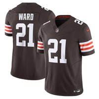 Cleveland Browns Denzel Ward Brown Limited Jersey