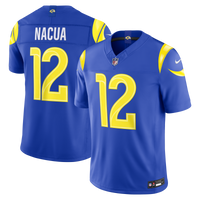 Los Angeles Rams Puka Nacua Royal Team Stitched Limited Jersey