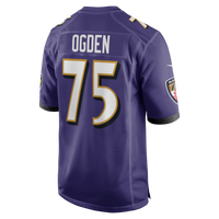 Baltimore Ravens Jonathan Ogden Purple Game Retired Player Jersey