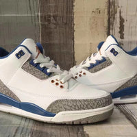 Sneakers, Blue White Colorway, Lace Up Design, Casual Gift for Sneaker Fans