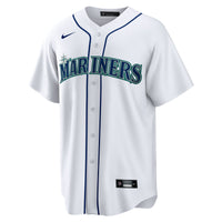 Seattle Mariners Luis Castillo White Home Replica Jersey