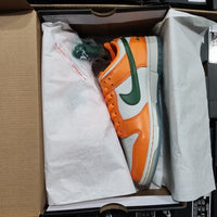 Low Top Sneakers, White Orange Colorway, Lace Up Design, Casual Gift for Sneaker Fans