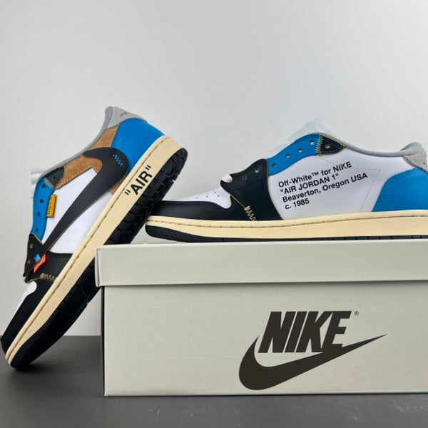 Low Top Sneakers, White Black Colorway, Leather Footwear, Reverse Hook Design, Lace Up Design, Casual Gift for Sneaker Fans
