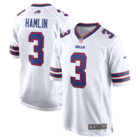 Buffalo Bills Damar Hamlin White Game Jersey