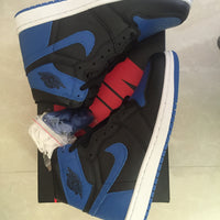 Sneakers, Royal Blue Black Colorway, Lace Up Design, Casual Gift for Sneaker Fans