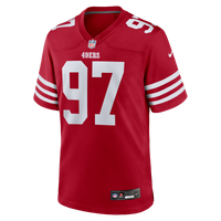 San Francisco 49ers Nick Bosa Scarlet Team Game Jersey