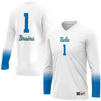 #1 UCLA Bruins Lightweight Volleyball Jersey - White