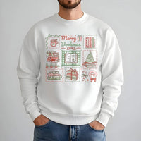 Comfy Book Lover Christmas Sweater, Merry Bookmas Sweatshirt, Adorable Bookish Holiday Crewneck, Book Lover Sweatshirt, Xmas Present for Readers