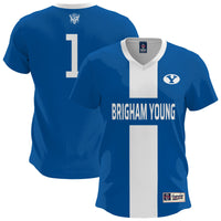 BYU Cougars Lightweight Soccer Fashion Jersey - Royal