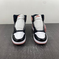Retro High Top Sneakers, White Black Pink Colorway, Lace Up Design, Casual Gift for Sneaker Fans