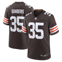 Cleveland Browns Raheim Sanders Brown Team Game Jersey