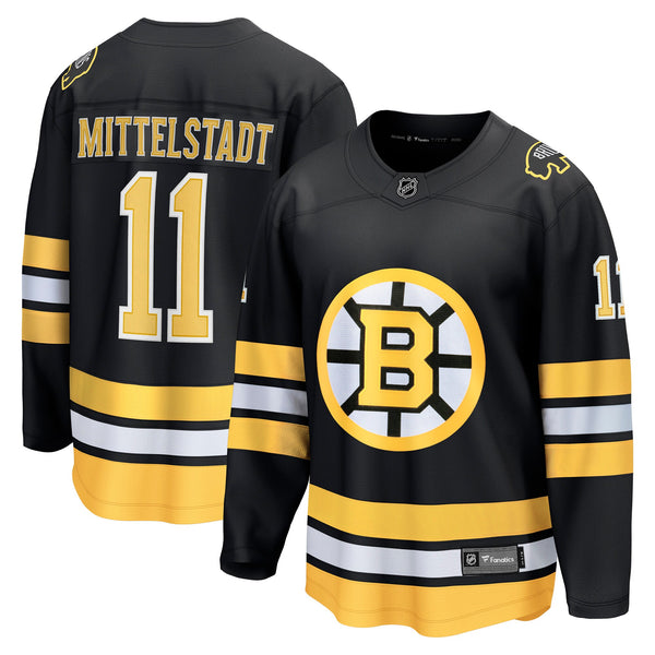 Boston Bruins Casey Mittelstadt Black Home Breakaway Player Jersey
