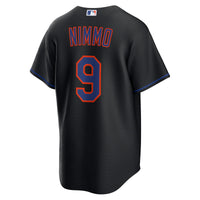 New York Mets Brandon Nimmo Black Alternate Replica Jersey