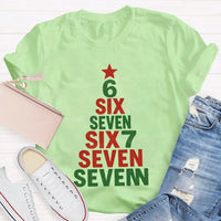 Festive Holiday Vibes T-Shirt, Christmas Trees Graphic Shirt, Retro Christmas Tree Tee, Winter Holiday Apparel, Adorable Xmas Present for Men Women