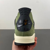 Low Top Sneakers, Army Green Black Colorway, Lace Up Design, Casual Gift for Sneaker Fans