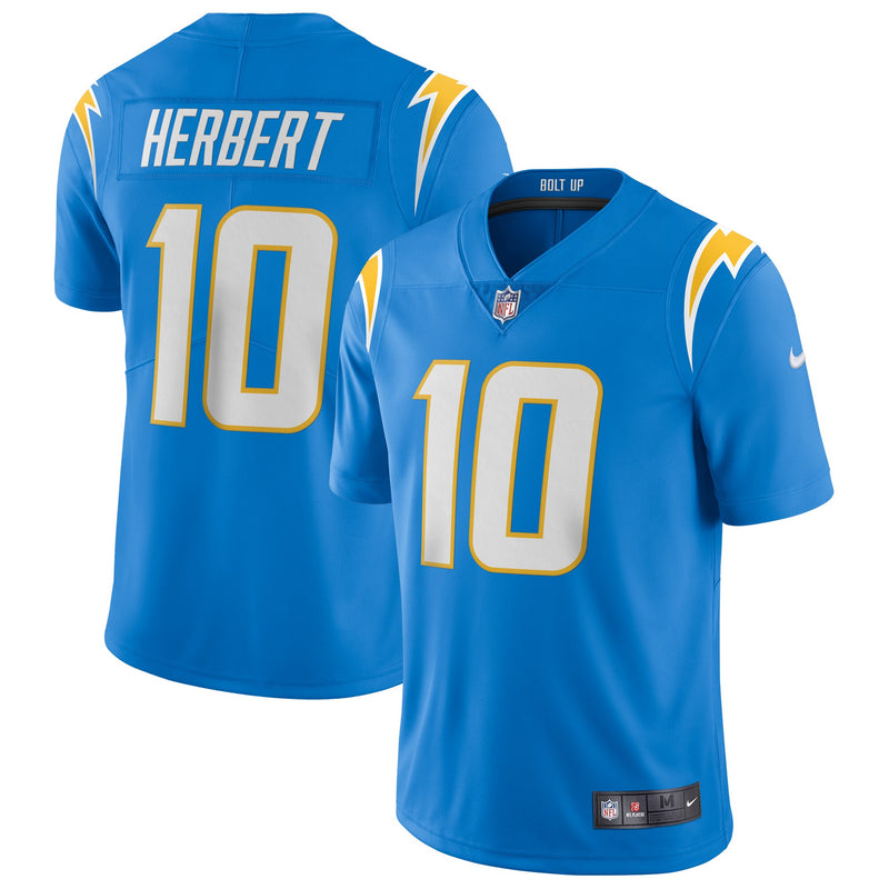 Los Angeles Chargers Justin Herbert Powder Blue Limited Jersey