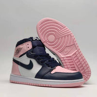 Sneakers, Pink Black Colorway, Lace Up Design, Casual Gift for Sneaker Fans