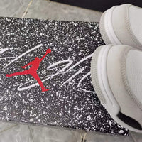 Sneakers, Light Gray White Colorway, Lace Up Design, Casual Gift for Sneaker Fans