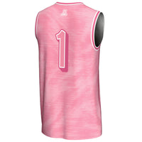 #1 Arizona Wildcats Lightweight Basketball Fashion Jersey - Pink