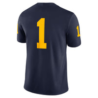 #1 Michigan Wolverines Game Jersey - Navy