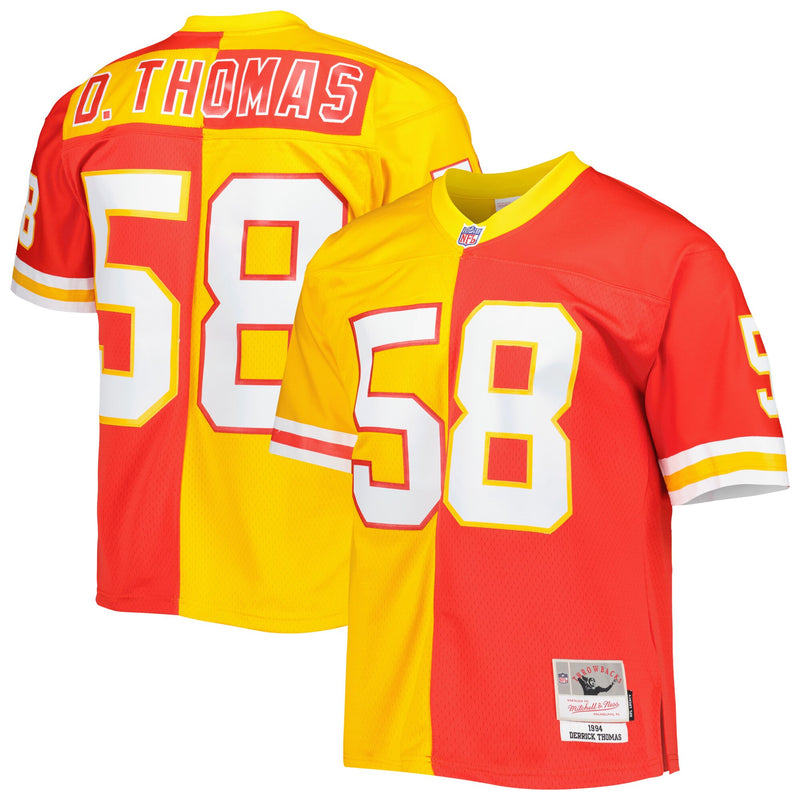 Kansas City Chiefs Derrick Thomas Red/Gold 1994 Split Legacy Replica Jersey