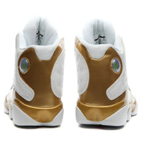 Sneakers, White Gold Colorway, Lace Up Design, Casual Gift for Sneaker Fans