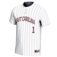 #1 ECU Pirates Lightweight Softball Jersey - White