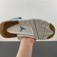 Low Top Sneakers, Blue White Colorway, Lace Up Design, Casual Gift for Sneaker Fans