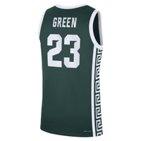 Draymond Green Michigan State Spartans Road Replica Basketball Jersey - Green