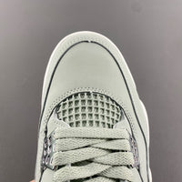 Mid Top Sneakers, Green Silver Colorway, Lace Up Design, Casual Gift for Sneaker Fans