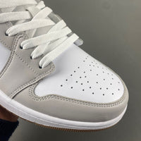 Low Top Sneakers, Blue White Gray Colorway, Lace Up Design, Casual Gift for Sneaker Fans