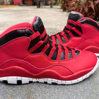 High Top Sneakers, Red Black Colorway, Lace Up Design, Casual Gift for Sneaker Fans