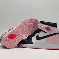 Sneakers, Pink Black Colorway, Lace Up Design, Casual Gift for Sneaker Fans