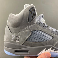 Mid Top Sneakers, Gray Colorway, Lace Up Design, Casual Gift for Sneaker Fans